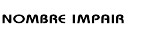 nombre impair