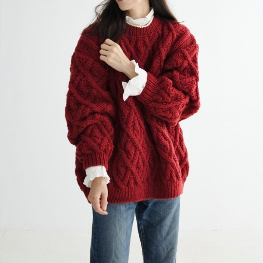 nest Robe 羊毛手工針織